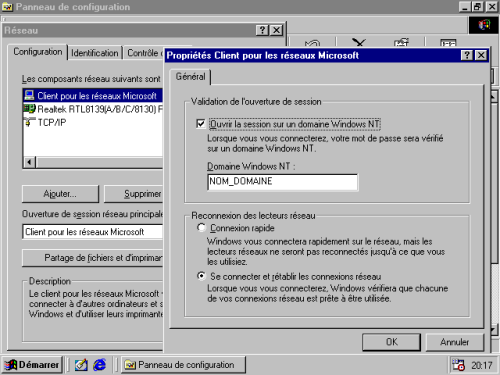 samba et win98