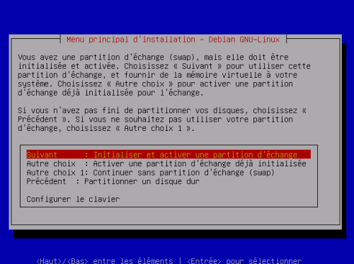 ecran install debian
