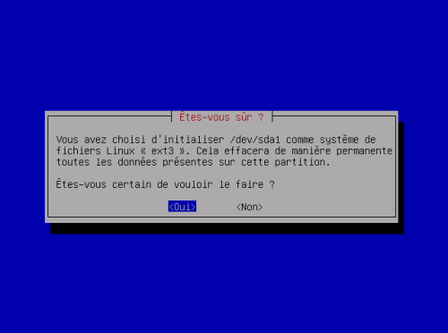 ecran install debian