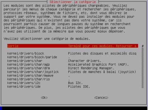 ecran install debian