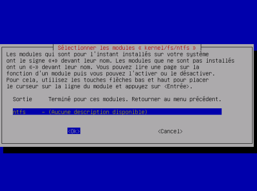 ecran install debian