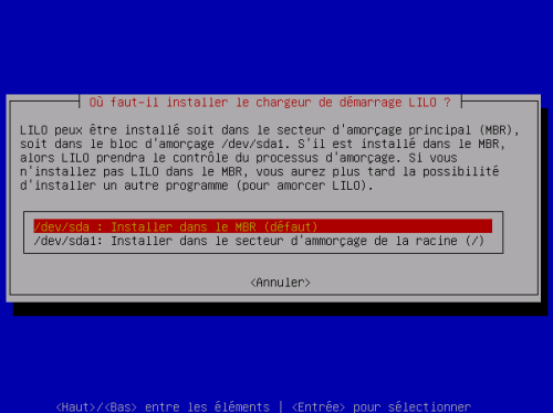 ecran install debian