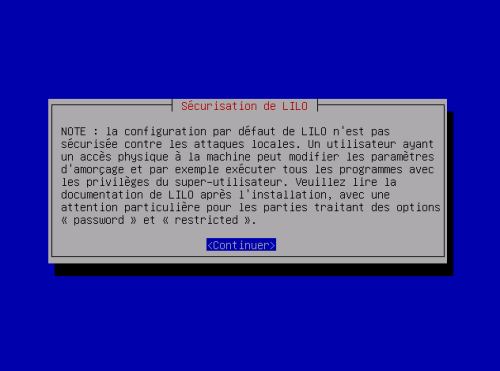 ecran install debian