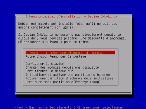 ecran install debian