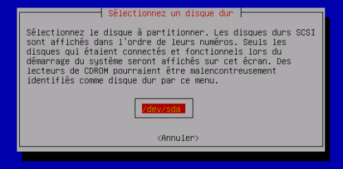 ecran install debian